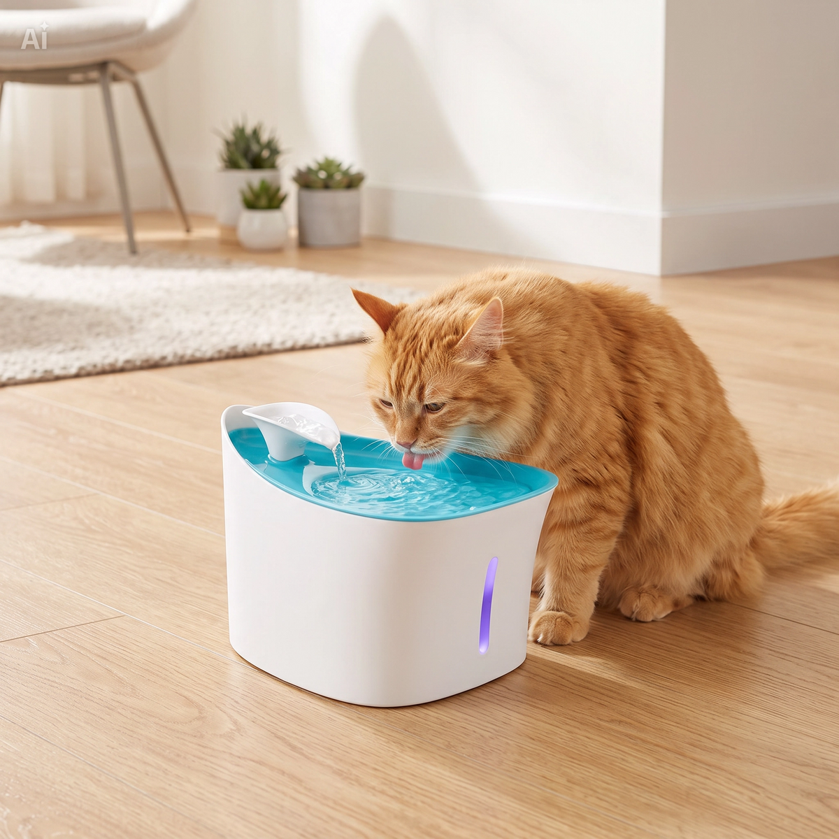 Otomatik Kedi Su Pınarı - Yüksek Kaliteli
