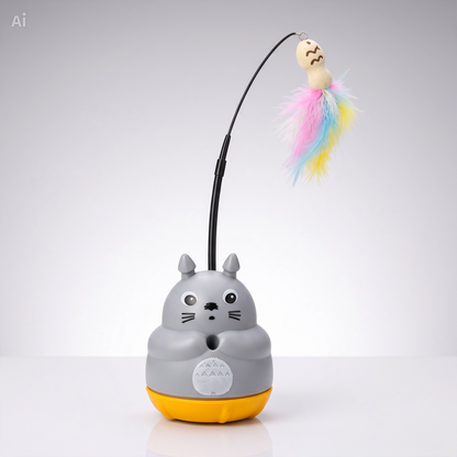 Dönen Peluş Balıklı Olta Oyuncağı